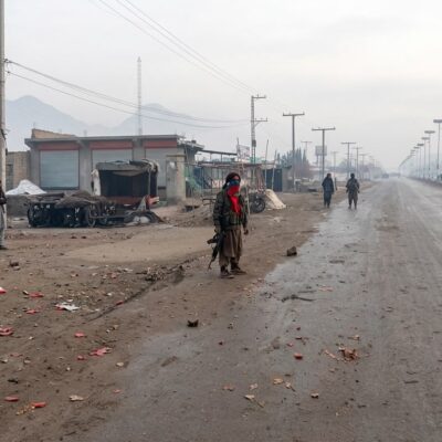TTP/BLA fighters at checkpoints in Quetta, Pakistan, 2026.